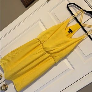 Yellow Strappy Dress